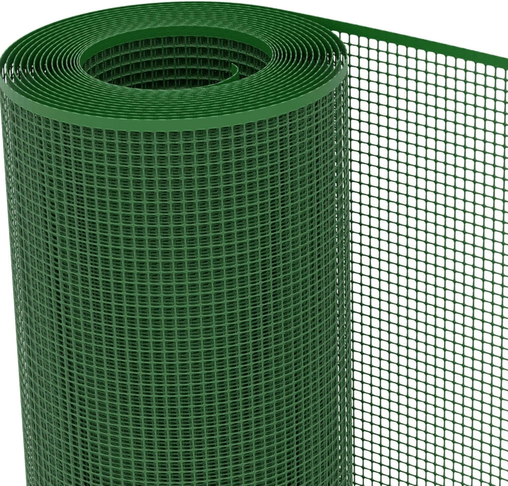 RETE DI PROTEZIONE PER BALCONI 'QUADRANET' mt. 1 x 5 - (maglia 10 x 10 mm) colore verde  - SIDEX