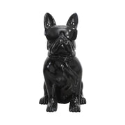 Scultura Decorativa Bulldog Francese Dude Nero