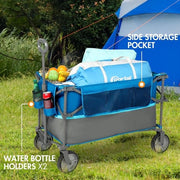 Carrello per attrezzi con freno di ruota anteriore, capacità di carico fino a 100 kg.