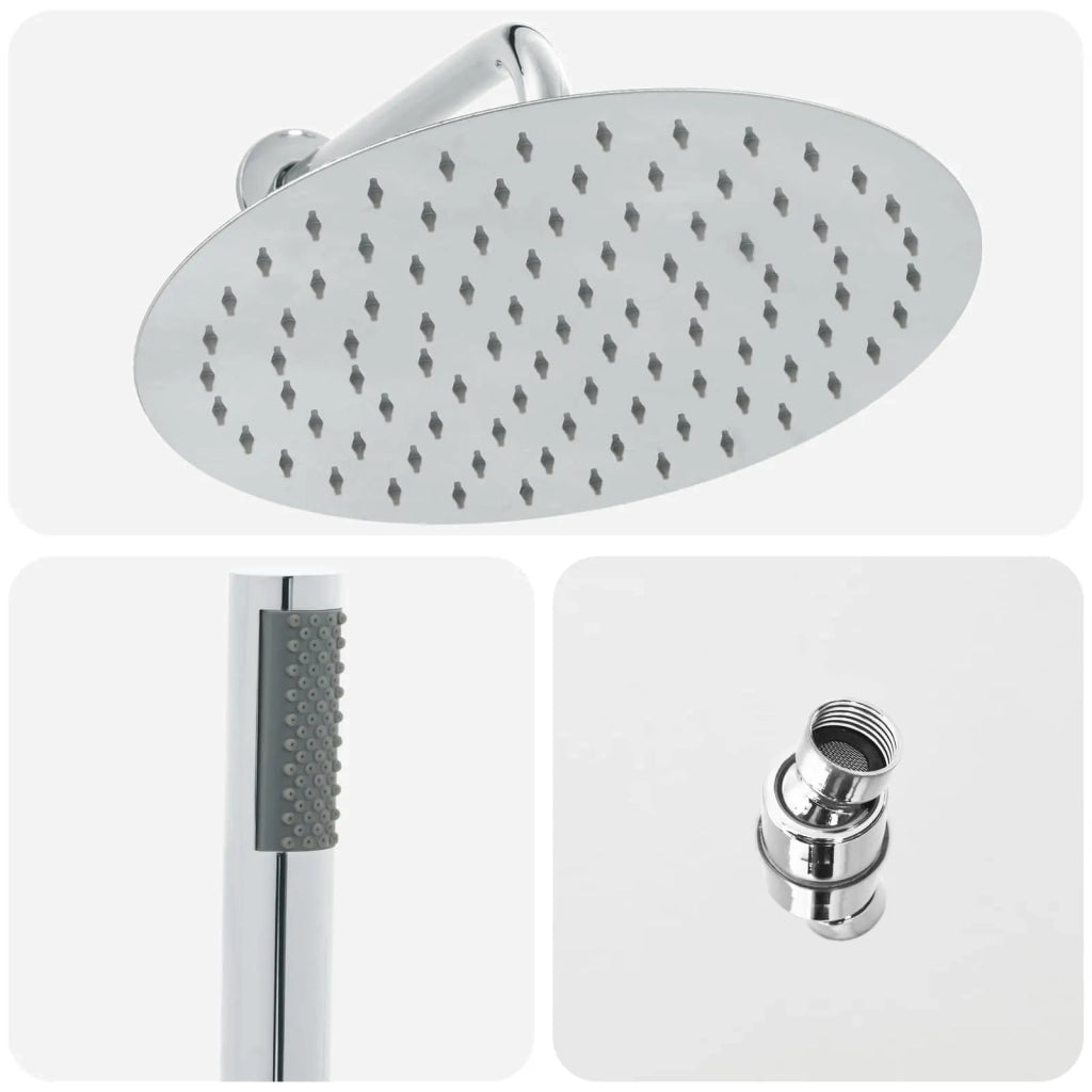 Sistema doccia nascosto (rotondo) Argento 42028991
