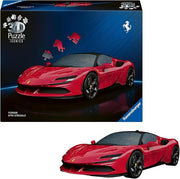 Puzzle 3D Ferrari SF90 Stradale | Modellismo Da Costruire Adulti | 163 Pezzi - Ravensburgher - Eta 8+