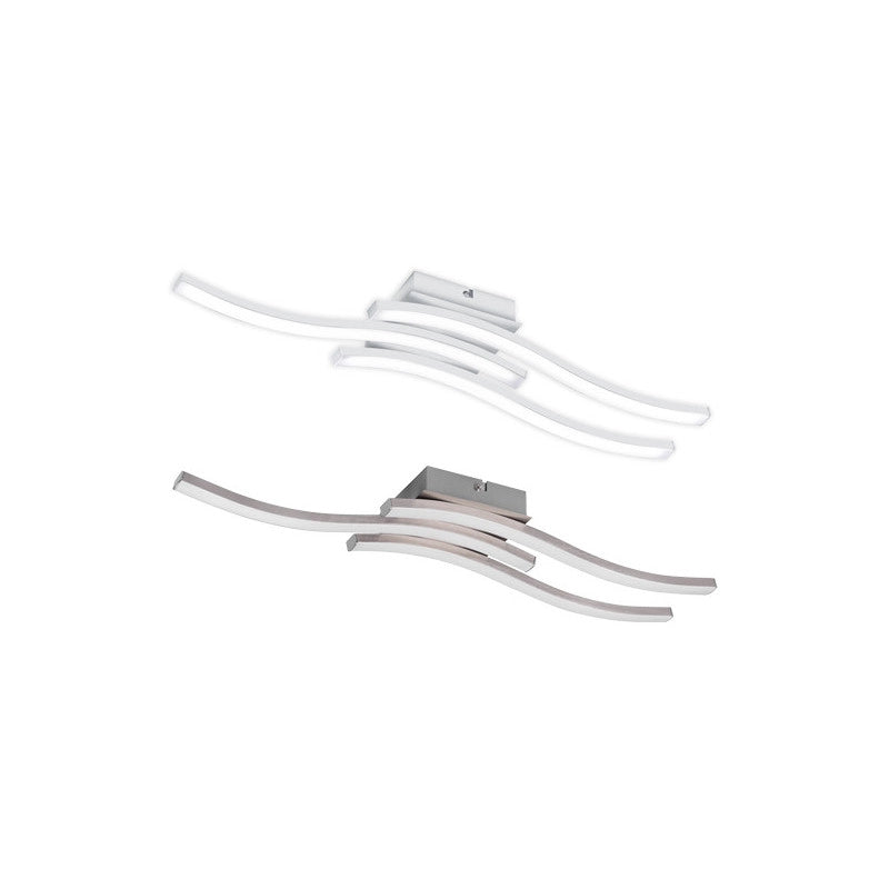 Plafoniera LED Route 3 Bacchette Bianche – 15W, 1800 lm, 4000K – Trio Lighting