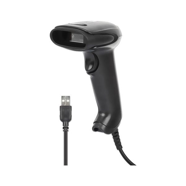 Manhattan 153997 lettore di codici a barre lettore di codici a barre portatile 1d/2d led nero