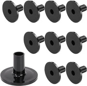 Set di 10 Bordenhouders Premium per Accessori di Trommel Standard - Supporto per Piastra in Plastica - Adatto per Strumenti a Percussione.