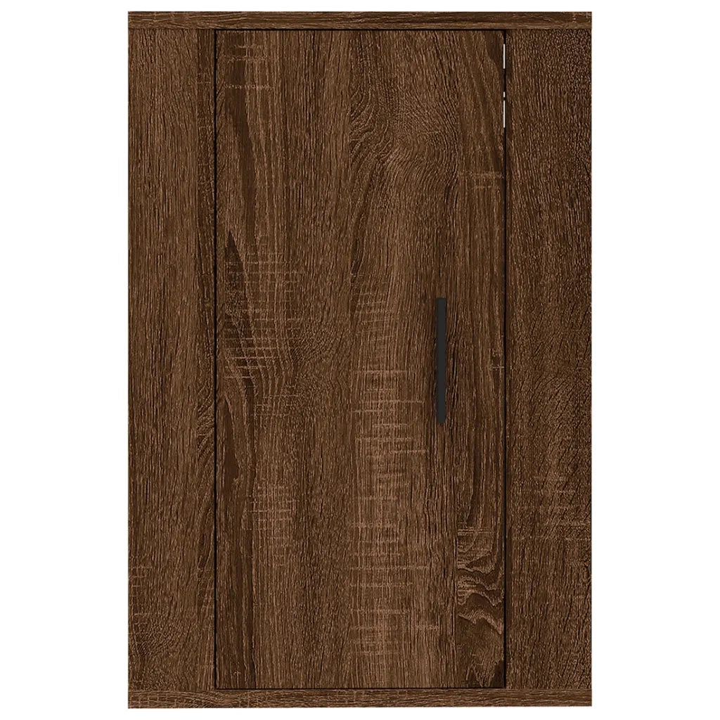 Mobile Porta TV a Parete-Mobile per TV-Credenza TV Rovere Marrone 40x34,5x60 cm