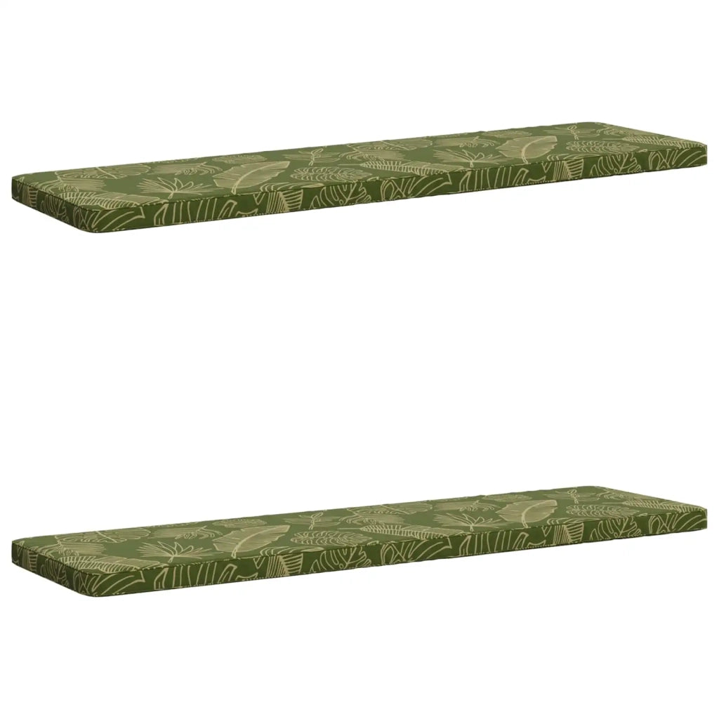 Cuscini per Panchina a 2 Pezzi VUGHT 2 pz 100% Poliestere 952141