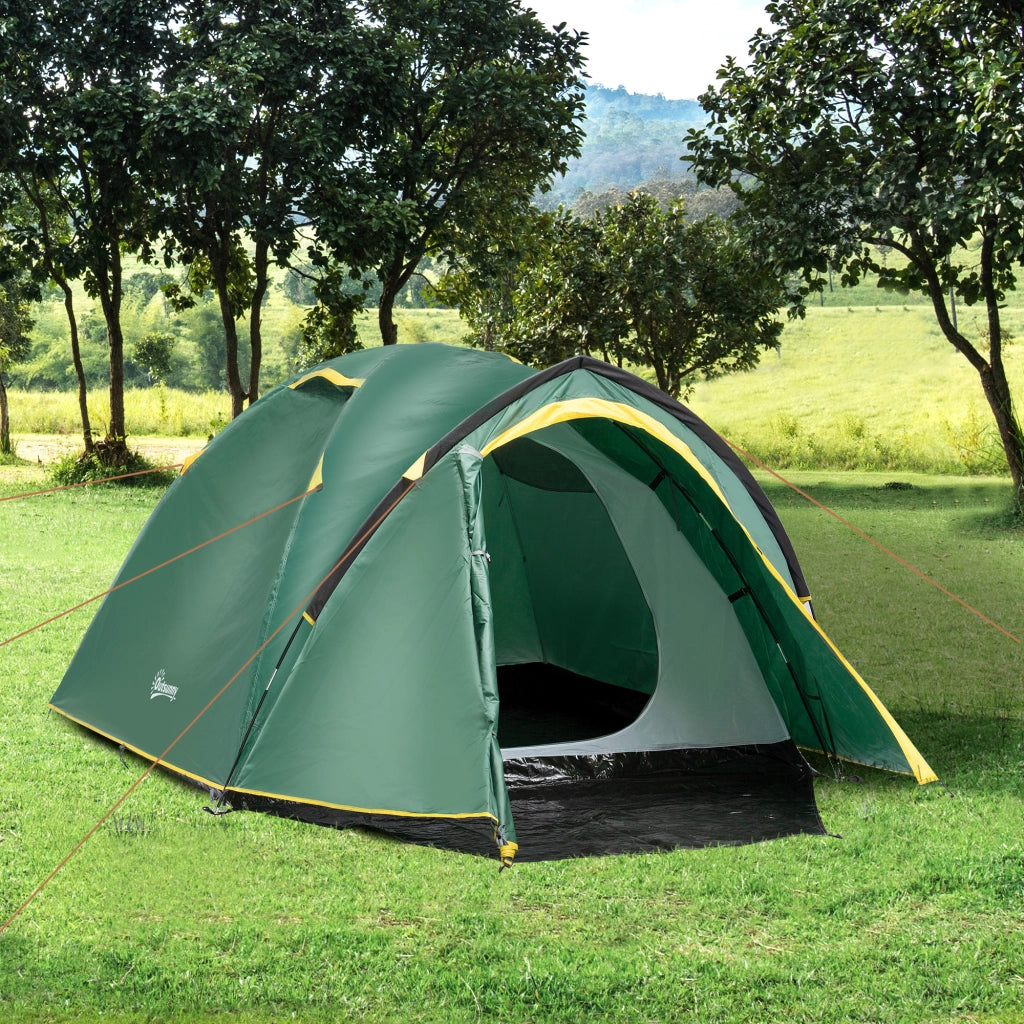 Tenda da campeggio per 2-3 persone ¨C Zephmum ¨C Verde, Poliestere, 325x183x130 cm