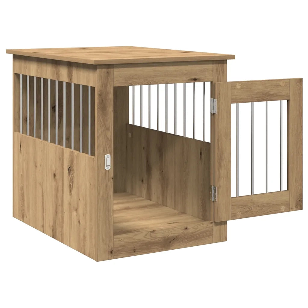 Gabbia Cani Arredamento Rovere Artigianale Legno Multistrato