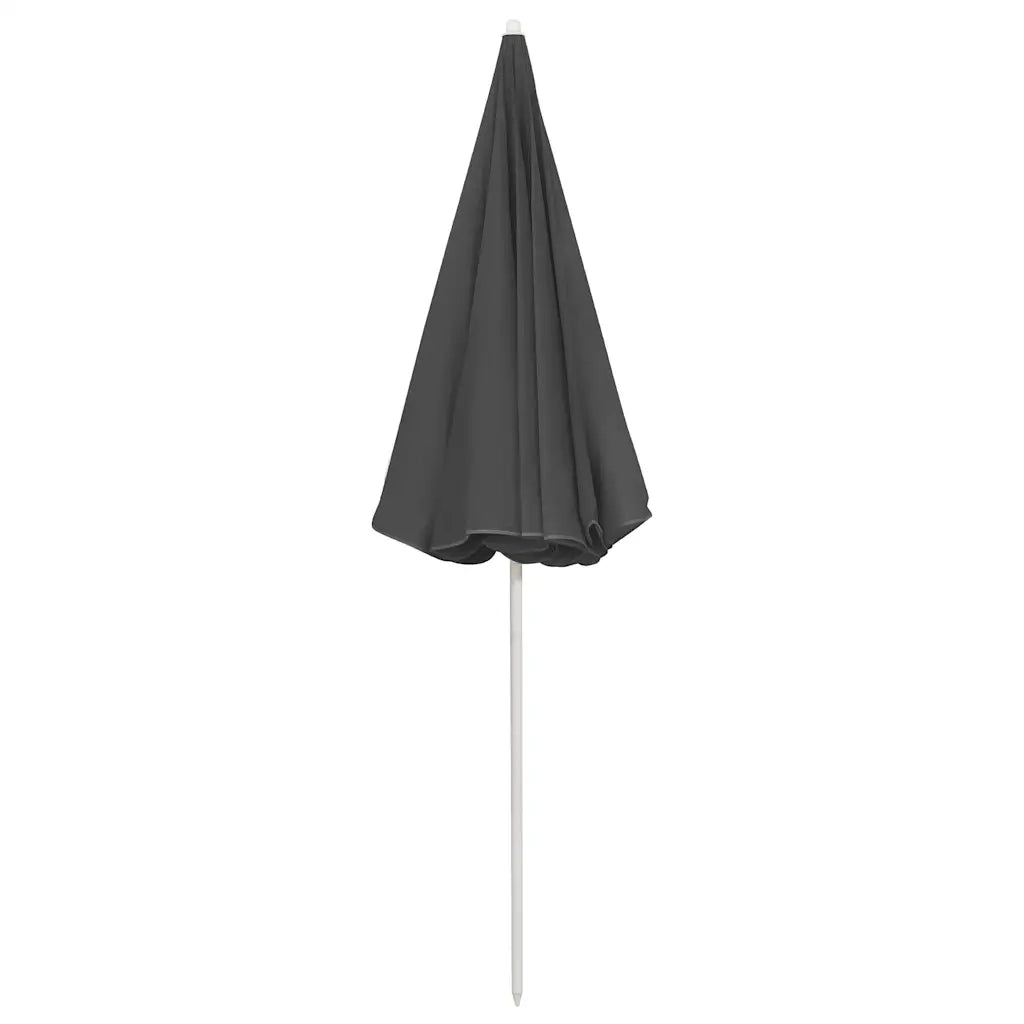 Ombrellone da Spiaggia Antracite 240 cm