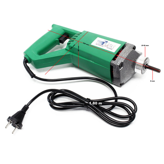 Motore per vibratore elettrico 580 watt 5600 rpm per ago vibrante Ø35mm cemento calcestruzzo
