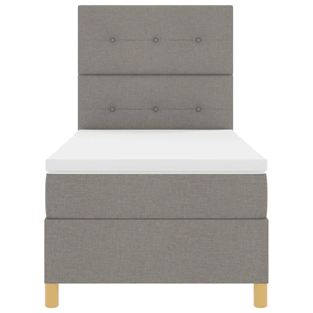 Letto a molle con materasso Talpa 100 x 200 cm Tessuto 3339599