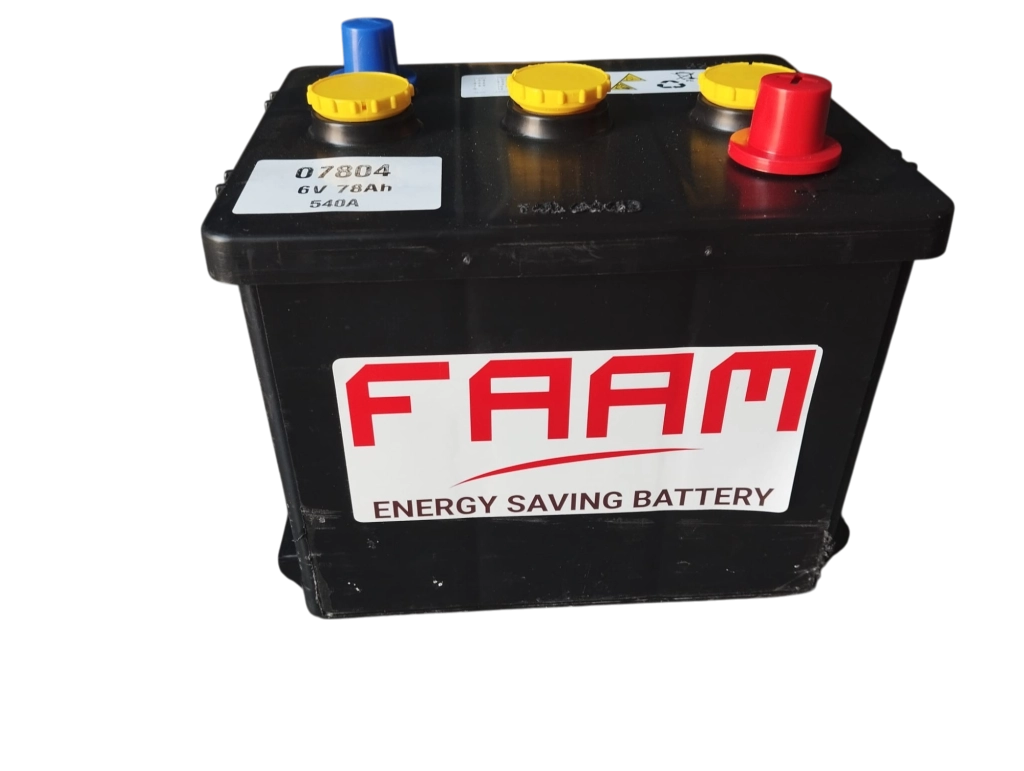Batteria 6V 78Ah  540A B228C 1107804CA mm. 213x168x177