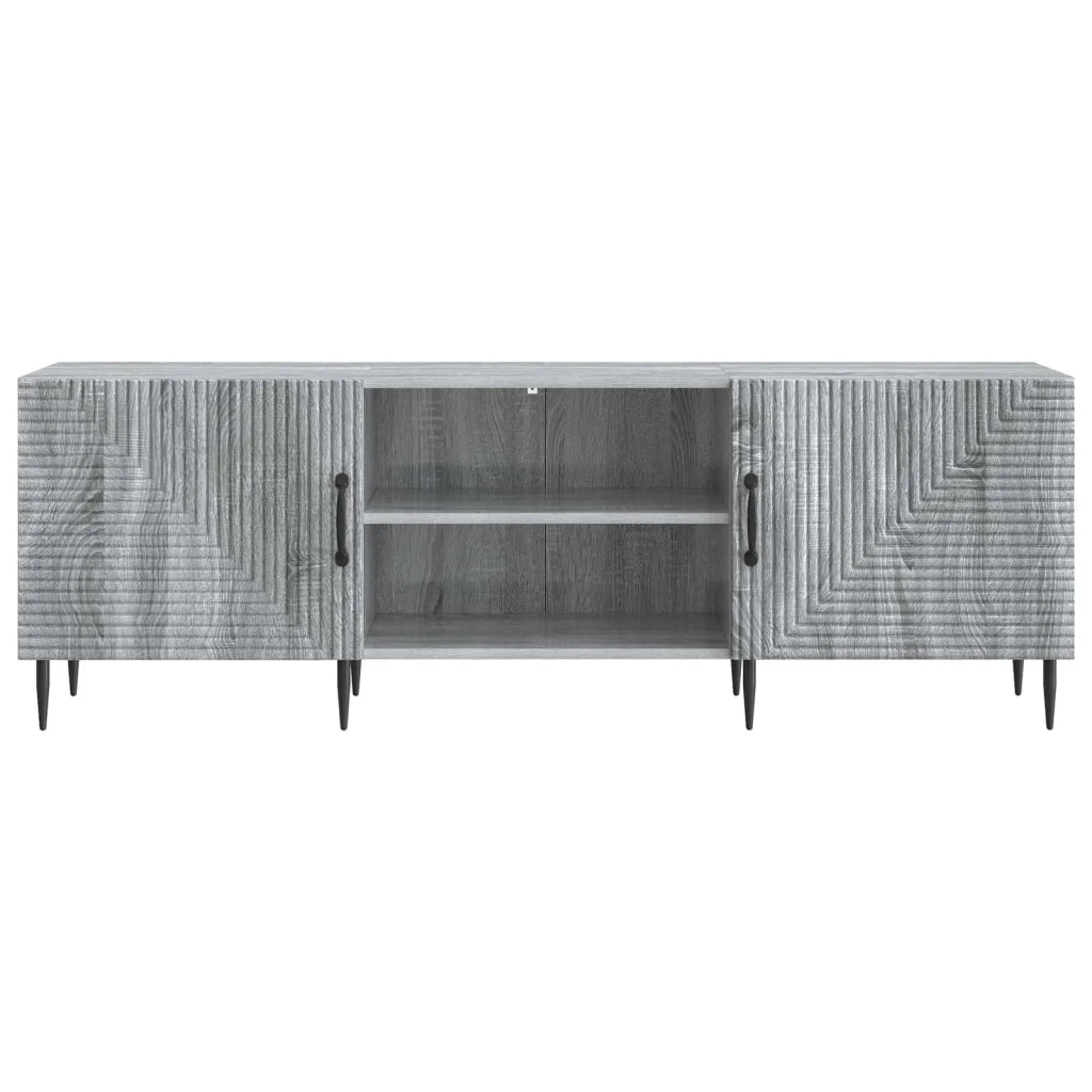 Mobile TV Grigio Sonoma 150 x 31 x 50 cm Legno ingegnerizzato 894921