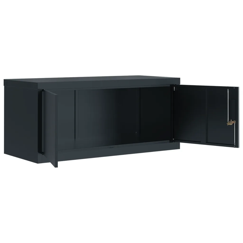 Armadio Classificatore Antracite 90x40x240 cm in Acciaio 3188333