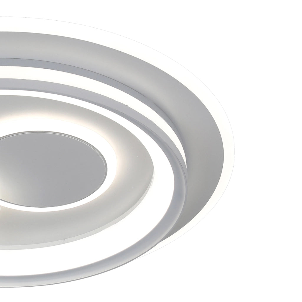 Plafoniera LED Italux Parco Ø50 55W bianca CCT telecom