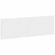 Testiera da Muro DELFT Bianco Legno ingegnerizzato 897165