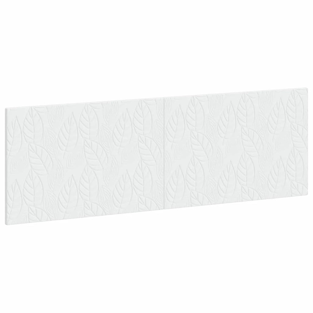 Testiera da Muro DELFT Bianco Legno ingegnerizzato 897165