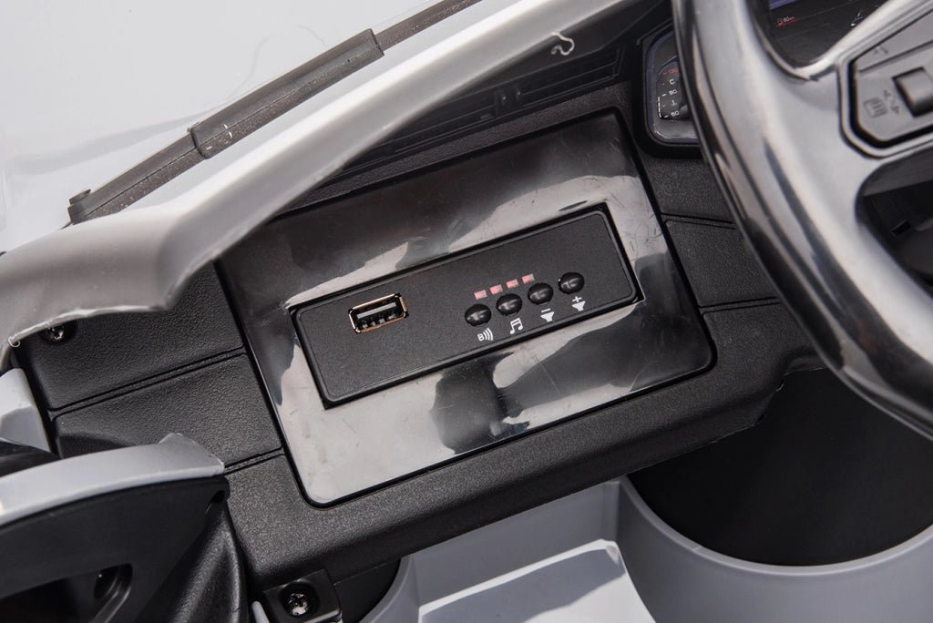 Auto Macchina Elettrica Per Bambini Audi RS6 12V-Bianco