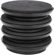 Piano Pads Antiscivolo a Piedi - Legno di Quercia - Coperchi Ronde per Ruote - Set da 4 - Protezione per Pianoforte in Piedi - Alta Qualità - Protezioni per Pianoforte