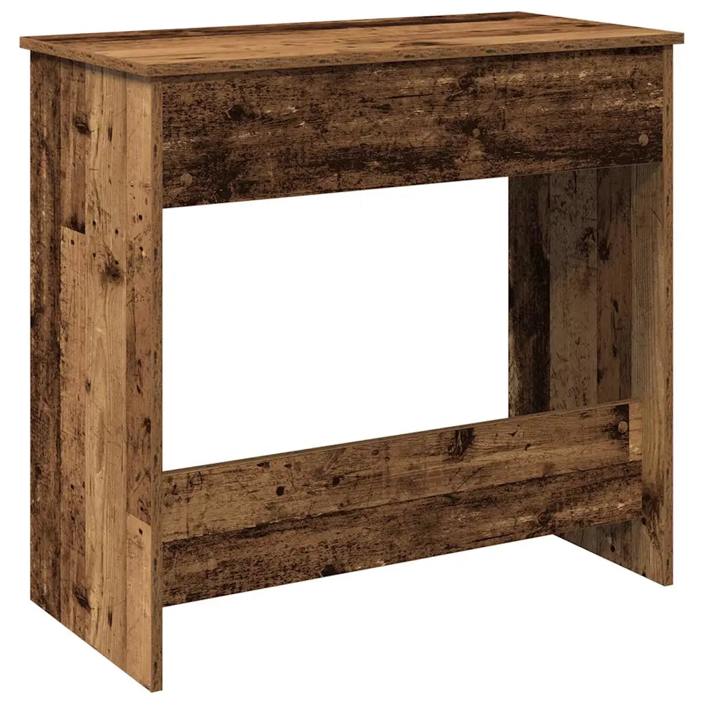 Scrivania Legno Antico 80x40x75 cm in Truciolato 860479