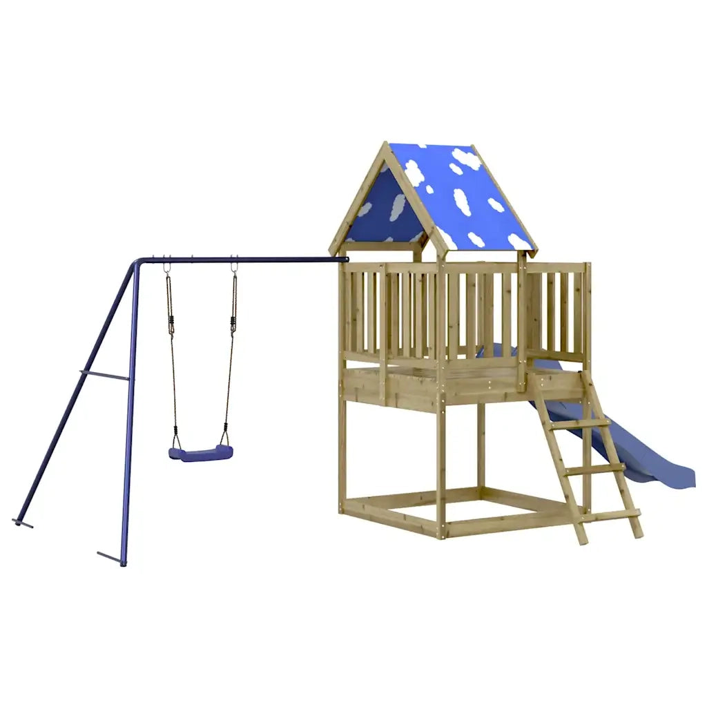 Set da Gioco da Esterno in Legno di Pino Impregnato 3279207