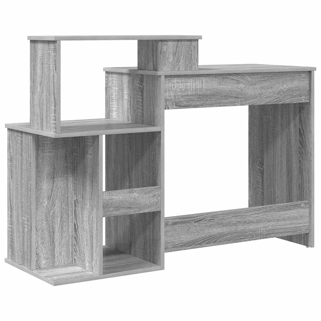 Scrivania Grigio Sonoma 120,5 x 44 x 88,5 cm Legno multistrato 869479