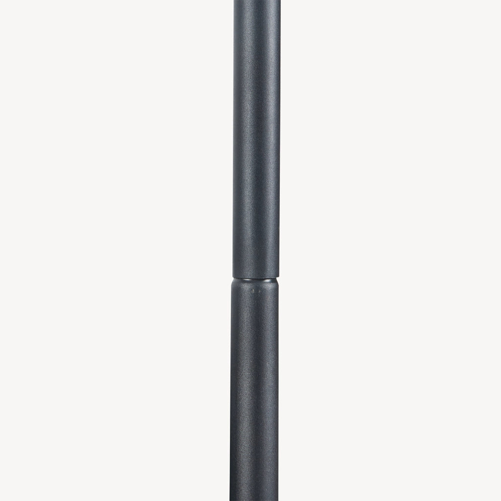 Stand Appendiabiti Vamn con Specchio Girevole 167 x 80 x 35 cm - Nero [en.casa]