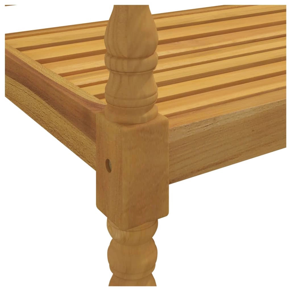 Panca da giardino mobili da esterno per patio terrazza 150 x 51,5 x 84 cm legno massello di teak 02_0011033