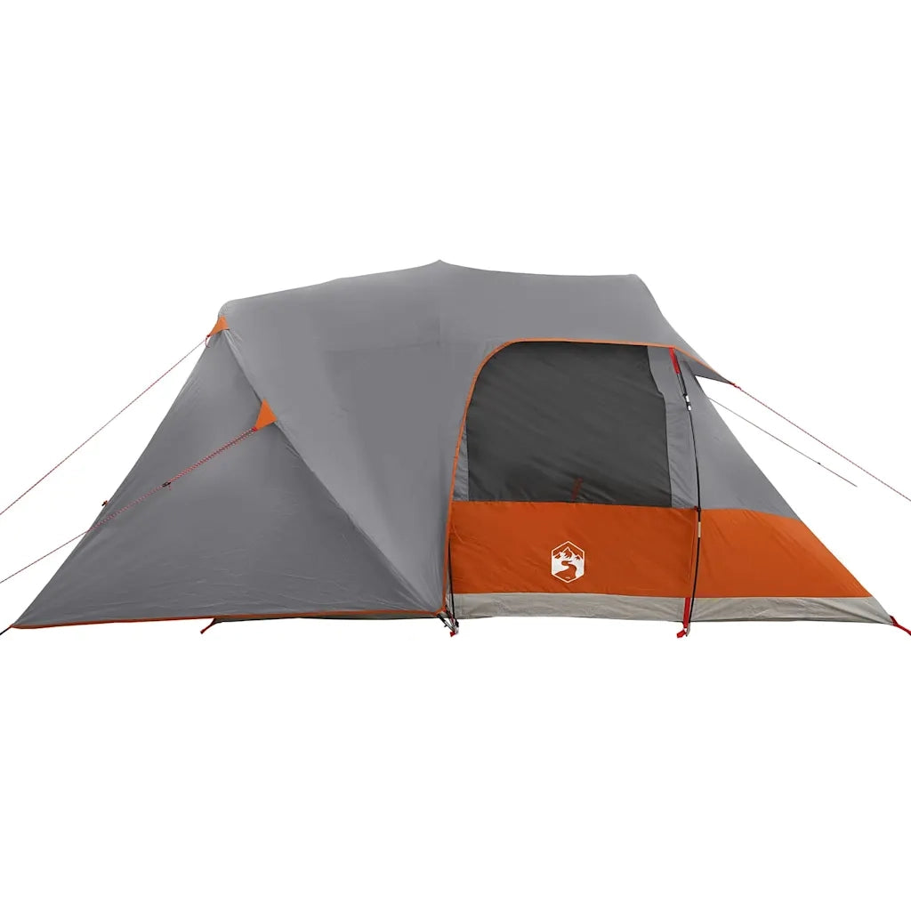 Tenda a Cupola per 4 Persone con tetto Grigio e arancione 42001022