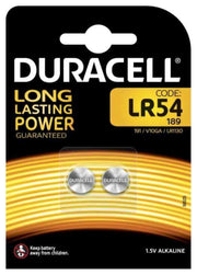 Duracell Bl 2 Pila Lr 54 Set 5 Pezzi - Cfg