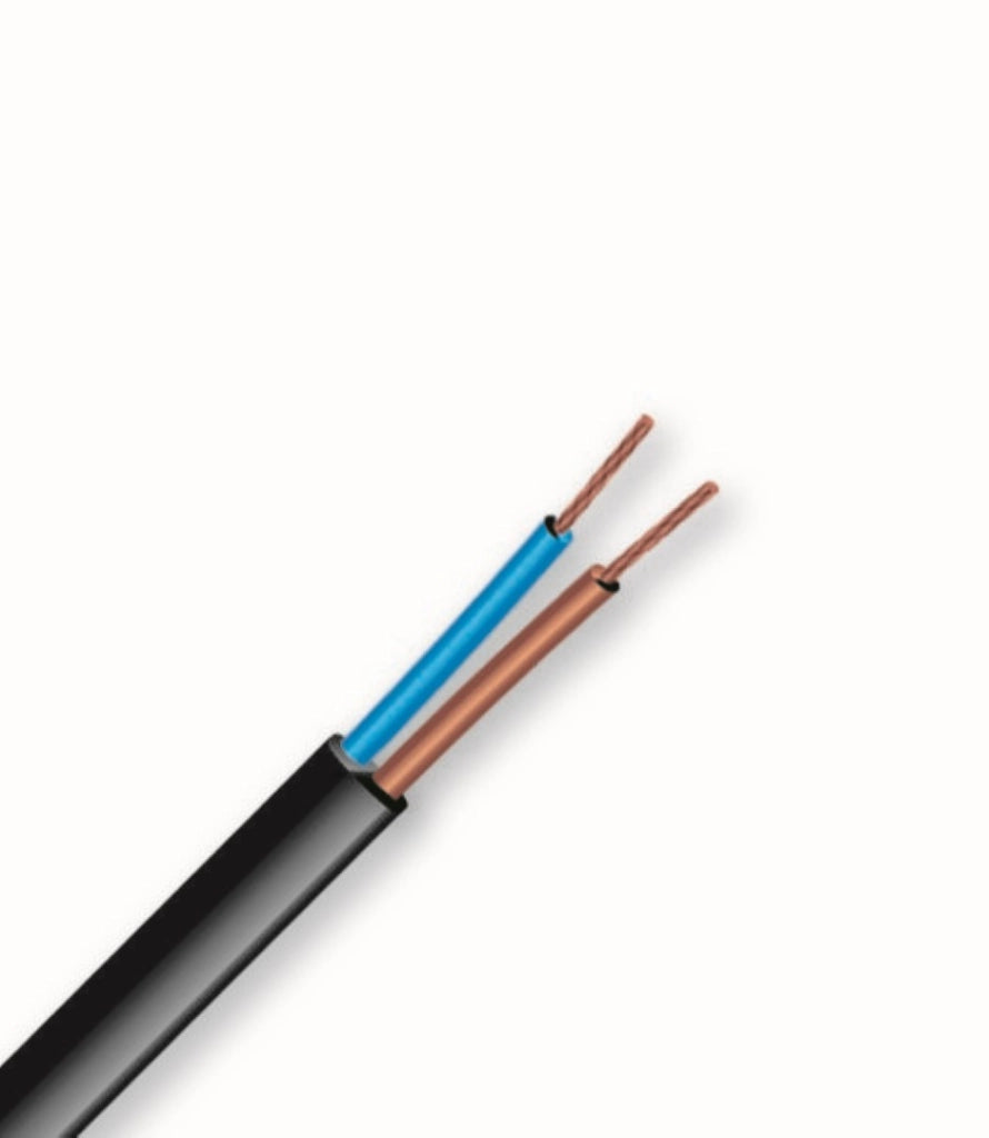 Cavo H05Vv-F 2X1 Nero 10Mt - Electraline