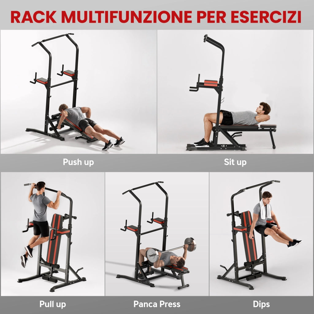 Torre di Potenza Pieghevole ¨C Minimal ¨C Multifunzione Regolabile 7 Posizioni