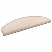 Tappetini per scale autoadesivi Semicircolare 15 pcs Tortora
