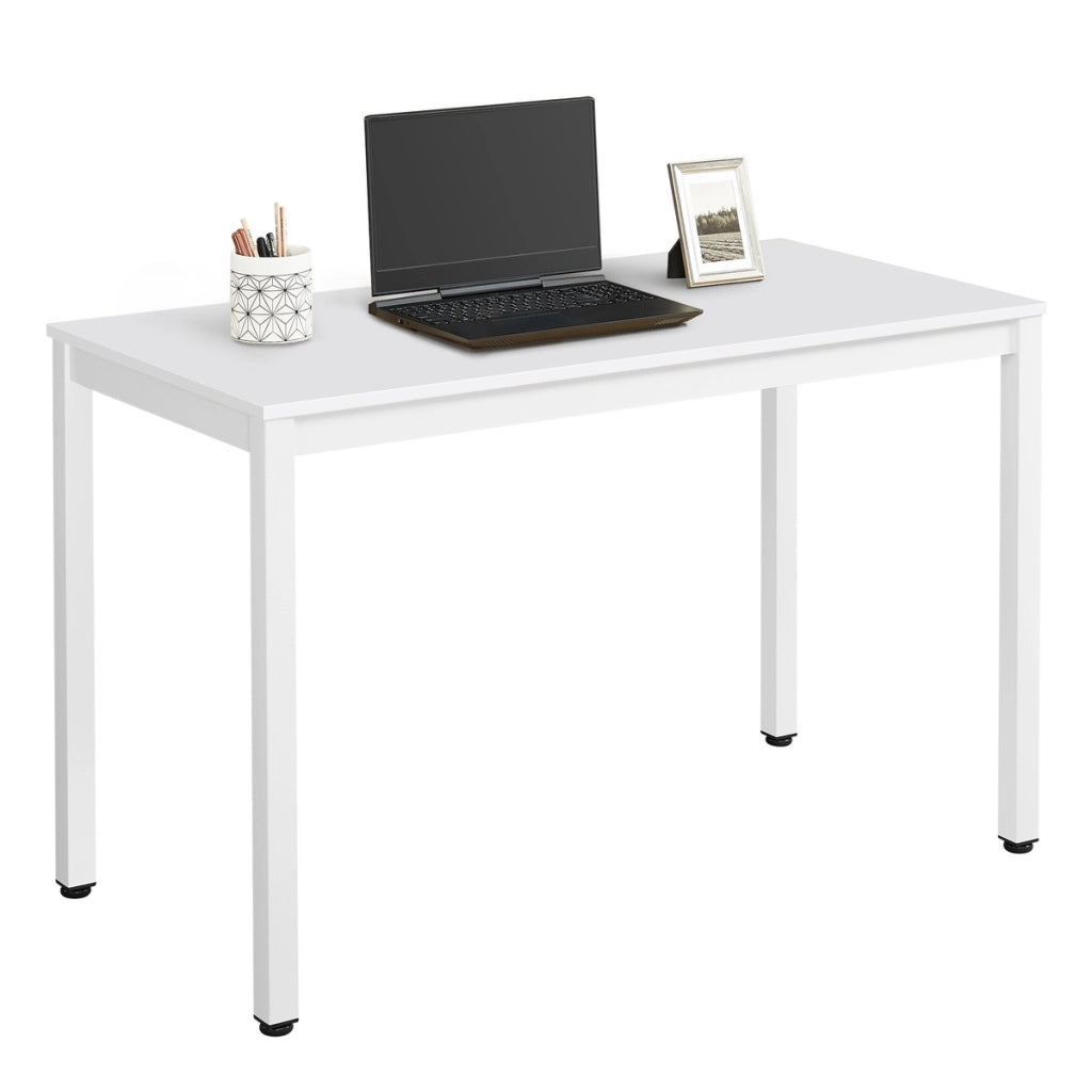 Tavolo rettangolare Tessa 120x60 cm in bianco minimal