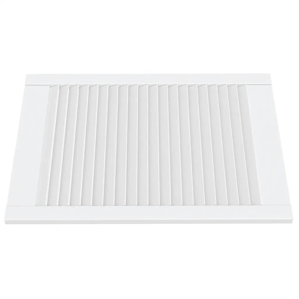Ante a Lamelle 4 pz Bianche 69x49,4 cm in Legno di Pino 151165