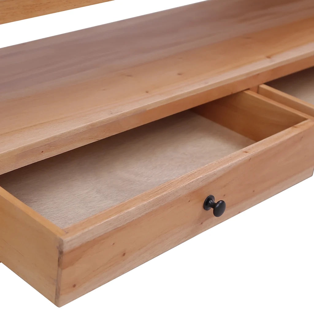 Mobile Porta TV 115x30x40 cm in Legno Massello di Mogano 337081