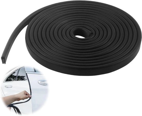 Profilo di protezione laterale per protezione di portiere auto | Profilo angolare per angoli di tavolo | Afdichting in gomma EPDM (2 mm x 3 m)