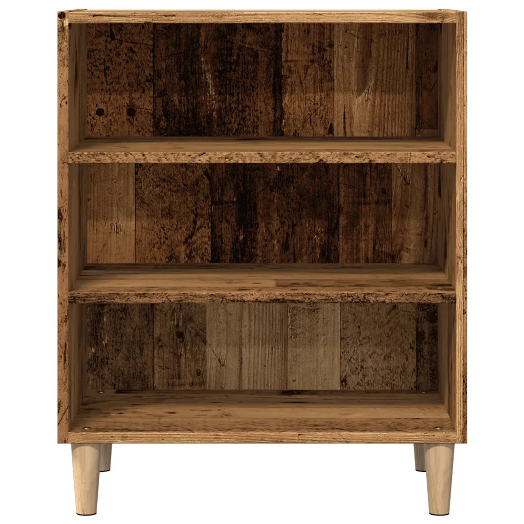 Credenza Legno Antico 57x35x75 cm in Truciolato 856468