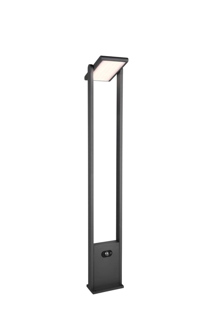 Paletto solare LED MALAWI Trio antracite 101 cm IP65