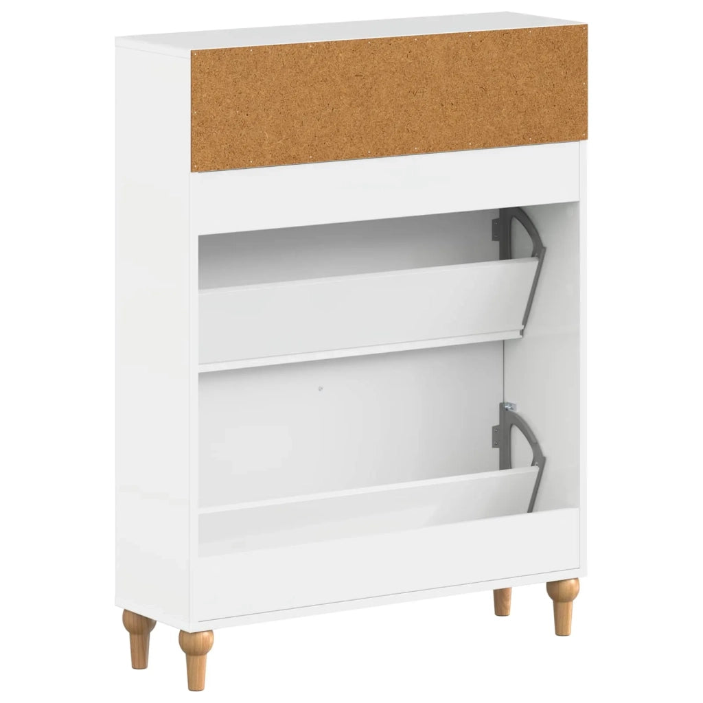 Mobile per scarpe ALKMAAR 78 x 24 x 103 cm Legno ingegnerizzato 896219