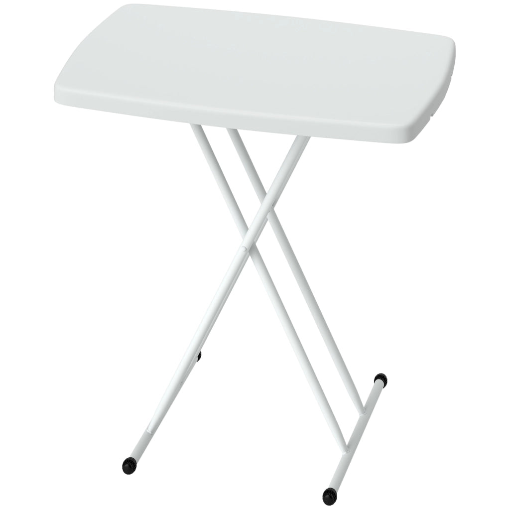 Tavolino pieghevole ¨C zephmum ¨C bianco 76x50x74 cm