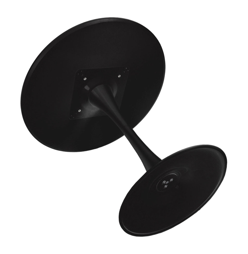 Tavolo rotondo Ø70 cm, tavolo da pranzo tondo nero - Omar - TR10-7OMPM