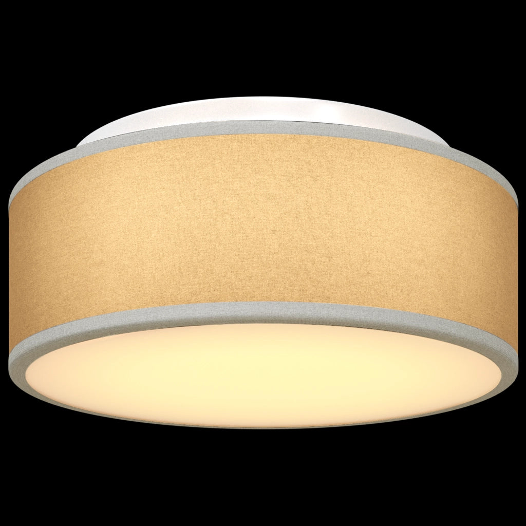 Lampade da soffitto Incasso Grigio Ã˜ 30 cm Tessuto E27