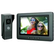 Trade Shop - Kit Videocitofono Monofamiliare Monitor 7'' Telecamera Apriporta Rlc07 -