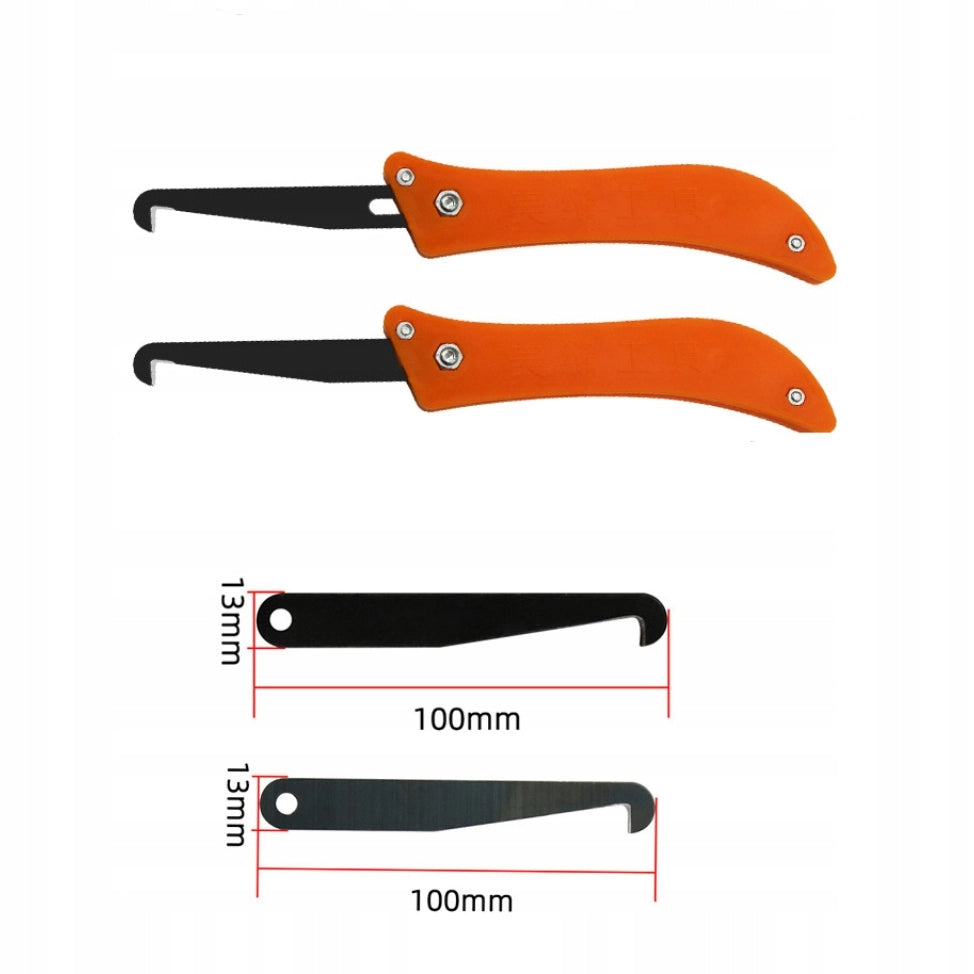Strumento Manuale per Rimozione Fughe – Design Ergonomico, Lame Profilate | Dimensioni: 11–21 cm, Lama 13x10 mm