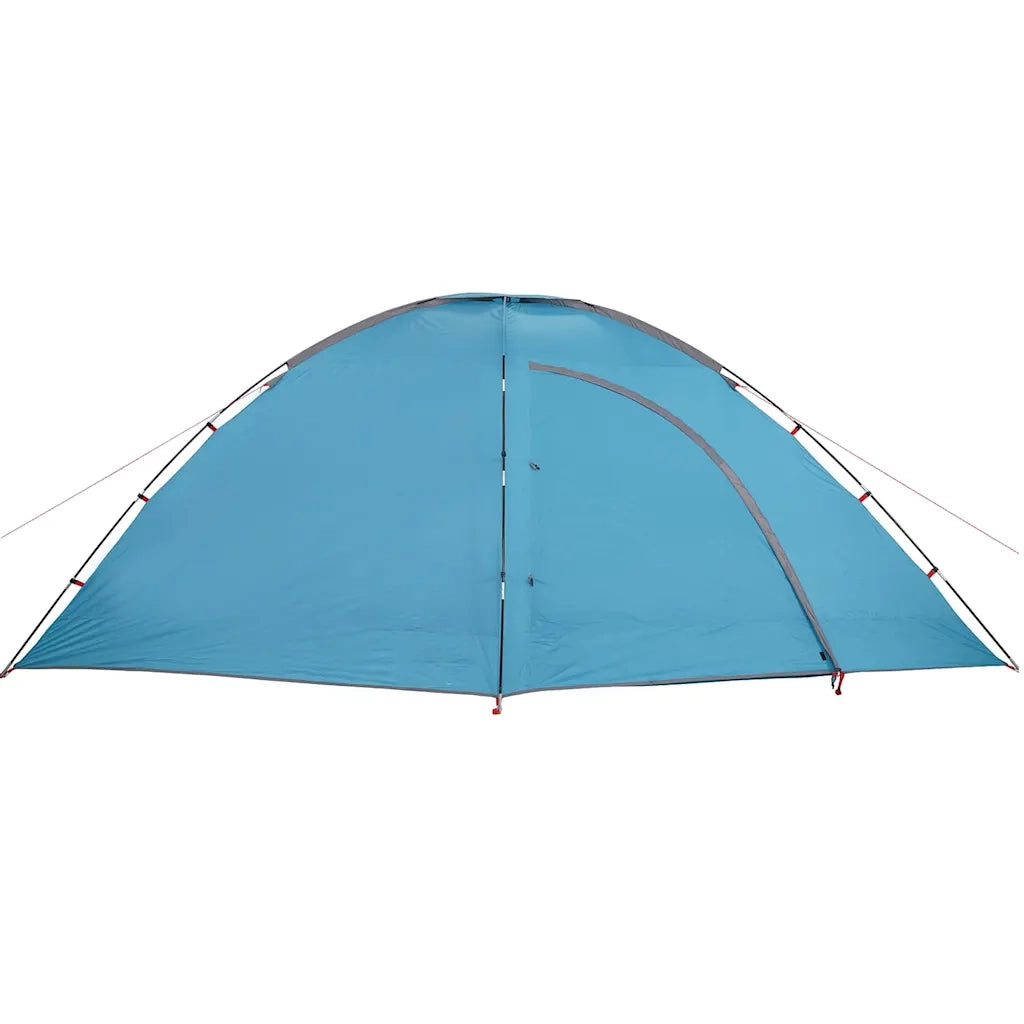Tenda da Campeggio per 8 Persone Blu Impermeabile