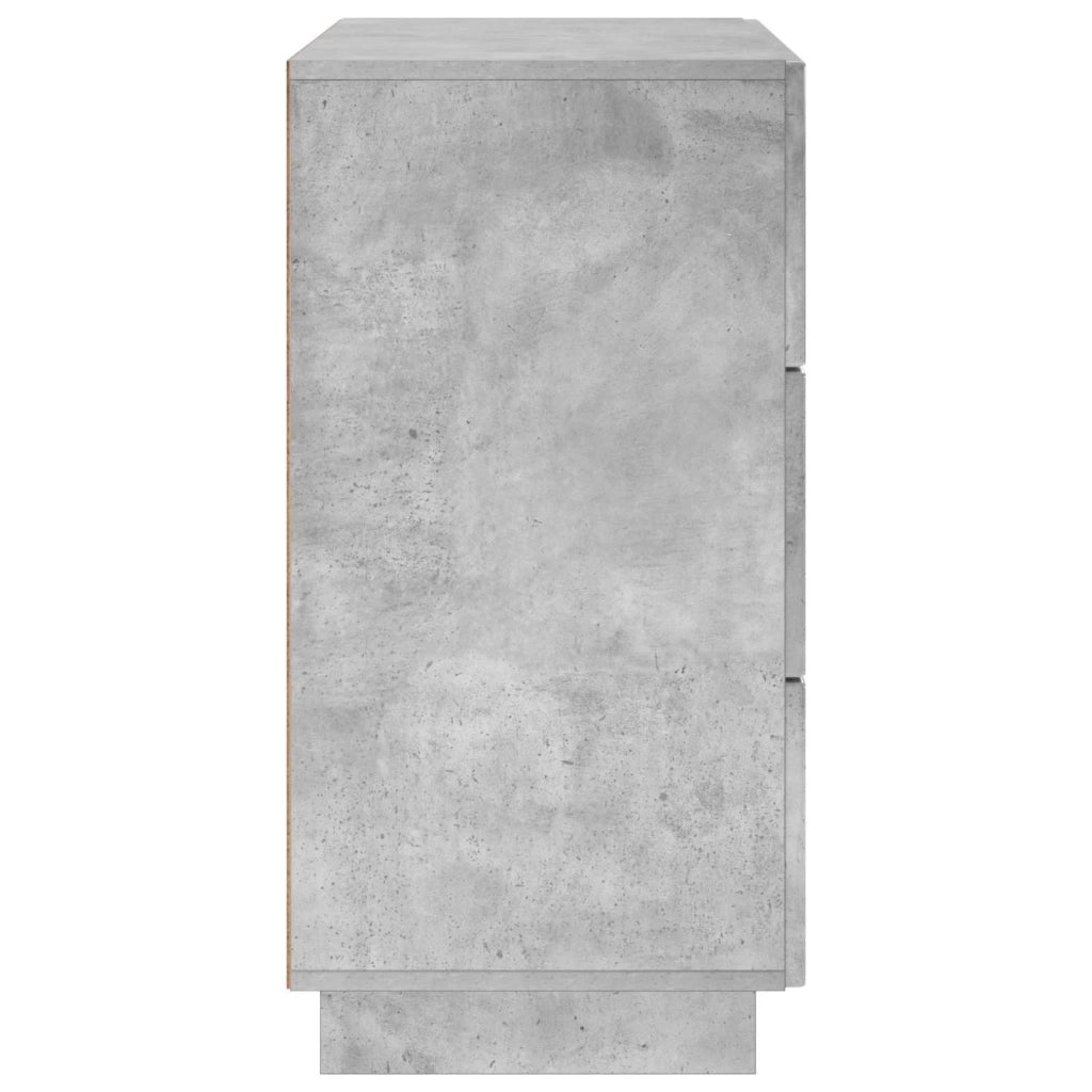 Credenza Grigio Cemento 70 x 38 x 75 cm Legno ingegnerizzato 8011525
