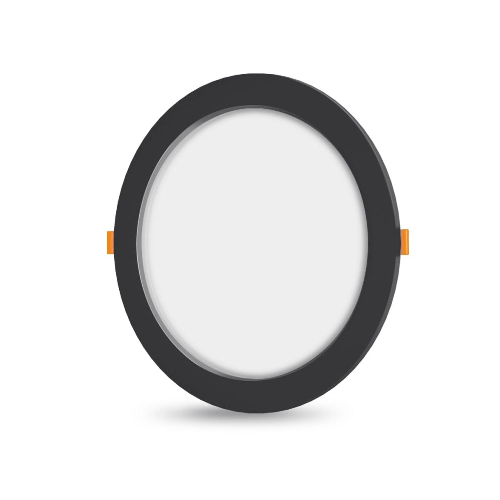 Downlight LED incasso nero tondo 12W 4000K 1350lm Videx