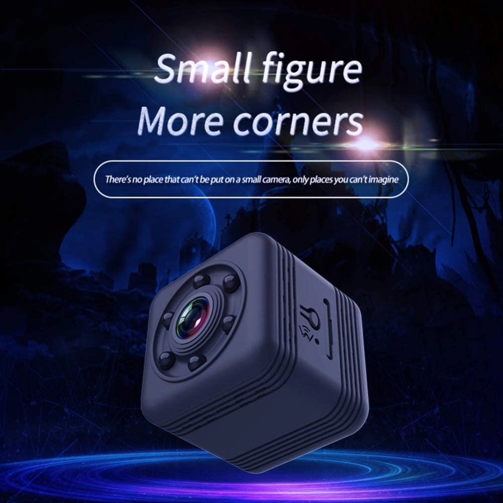 Trade Shop - Mini Camera Impermeabile Hd Wireless Foto Video Portatile Multifunzionale Q-s299 -