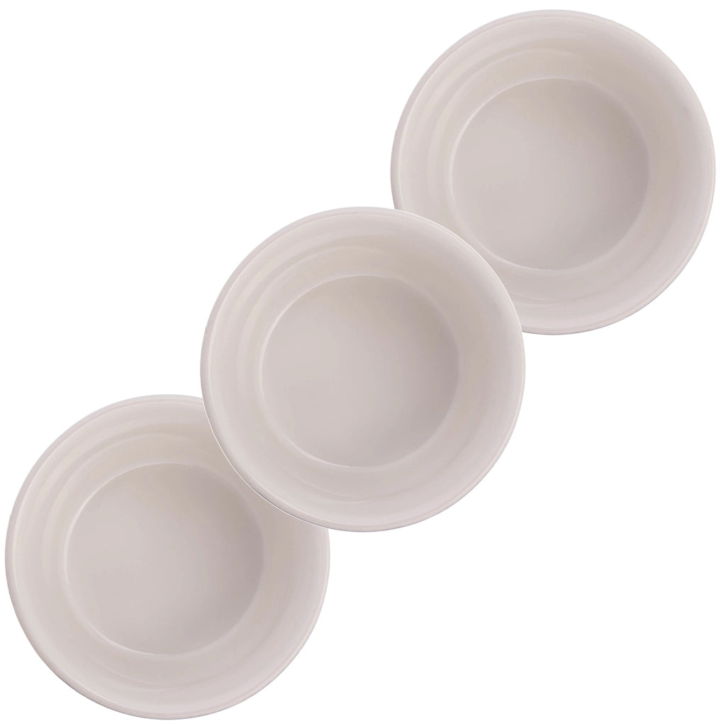 KADAX Set di 3 ciotole da forno per zuppiere, resistenti al forno, diametro 9 cm, capacità 150 ml.